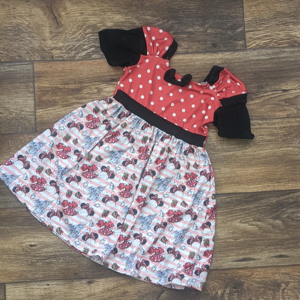 Minnie Mouse boutique dress